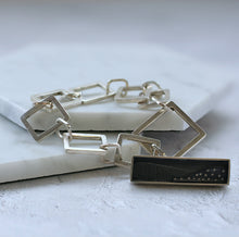 Load image into Gallery viewer, Mountainscape lariat bracelet