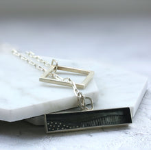 Load image into Gallery viewer, Mountainscape lariat necklace (no clasp)