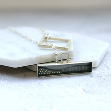 Load image into Gallery viewer, Mountainscape lariat necklace (no clasp)