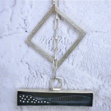 Load image into Gallery viewer, Mountainscape lariat necklace (no clasp)