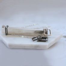 Load image into Gallery viewer, Mountainscape frame necklace