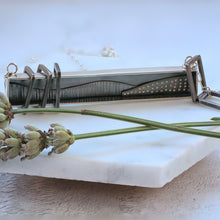 Load image into Gallery viewer, Mountainscape frame necklace